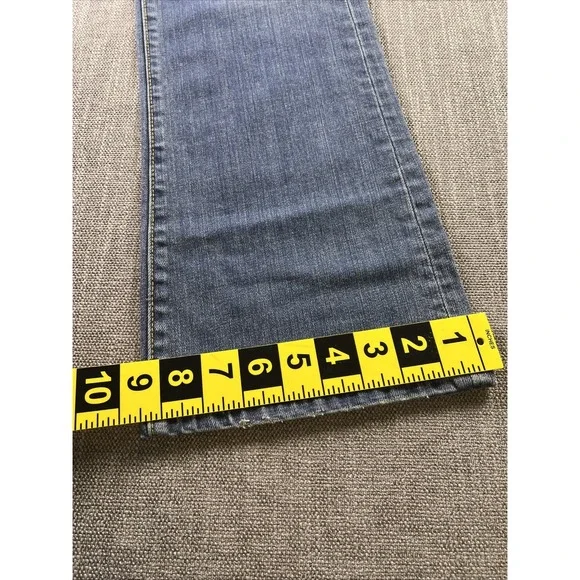 GAP 1969 Jeans Womens Size 8L Blue Perfect Bootcut Mid Rise Med Wash Denim 2007 - Picture 9 of 12